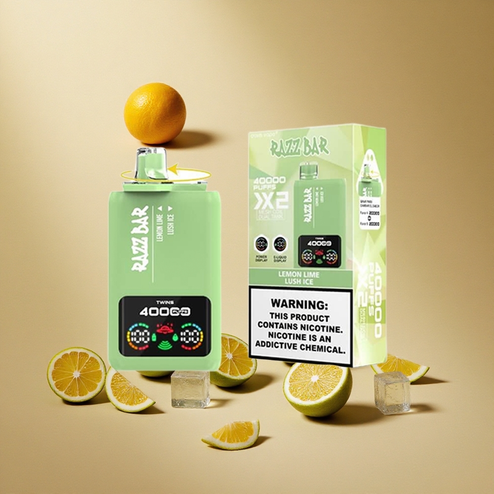 Razz Bar 40000 Züge Einweg-Vape Zitrone Limette_Lush Eis