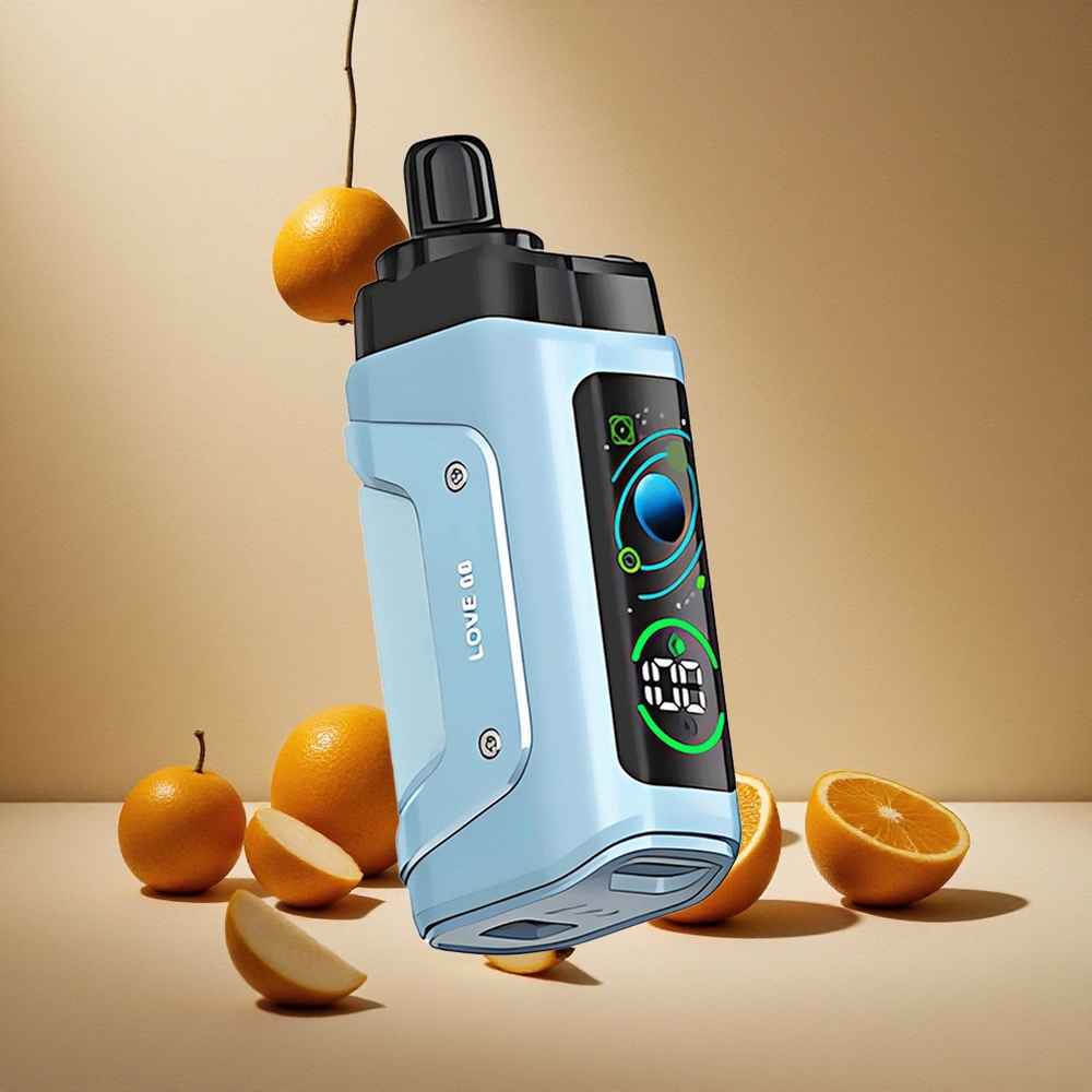 Razz Bar 45000 Züge Einweg-Vape Liebe 66 mit 1,0 Ohm Mesh Coil & Typ-C Aufladbar