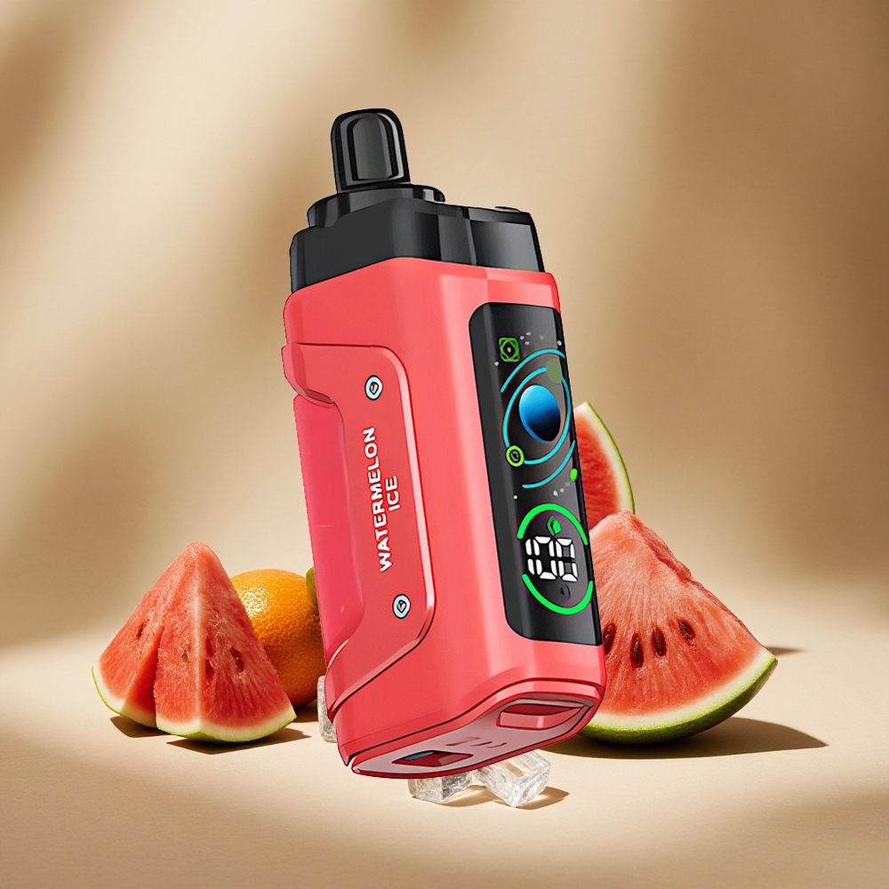 Razz Bar 45000 Züge Einweg-Vape Wassermelone-Eis mit 1,0 Ohm Mesh Coil und Typ-C-Aufladung