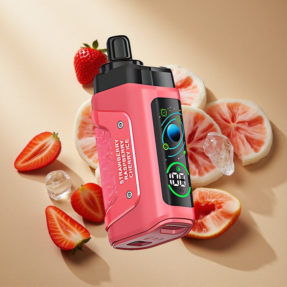 Razz Bar 45000 Züge Wegwerf-Vape Erdbeere-Kirsche-Eis Typ-C wiederaufladbar