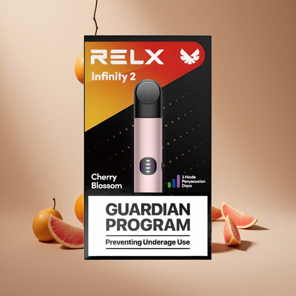 RELX Infinity 2 650 Züge Pink Gerät mit 1,9 ml Pod-Kapazität