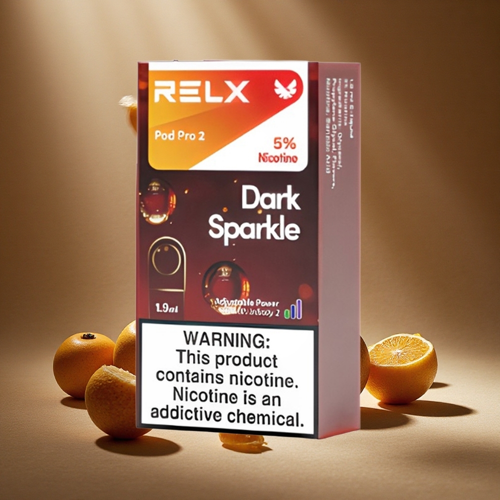 RELX Pod Pro 2 600 Züge Dunkler Glitzer 1,9ml Nikotingehalt: 5%