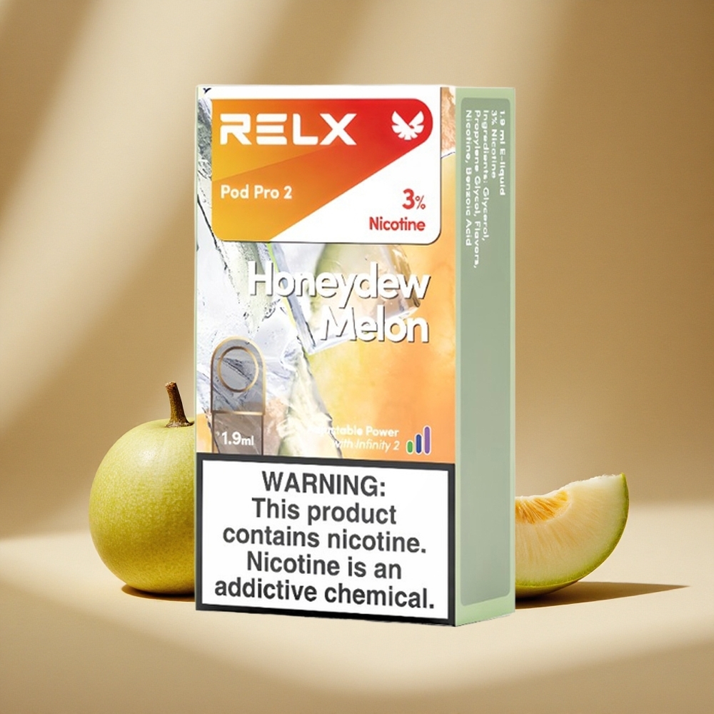 RELX Pod Pro 2 600 Züge Honigmelone 1,9ml 3% Nikotin