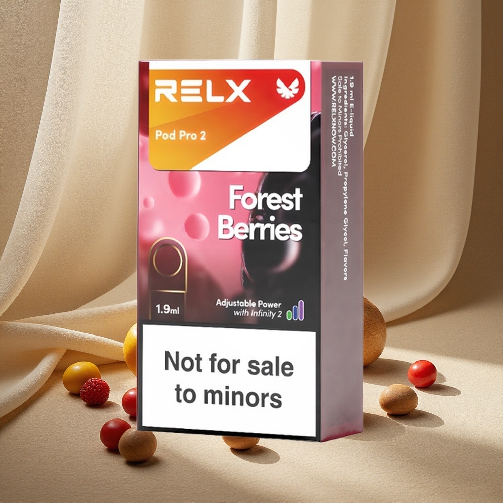 RELX Pod Pro 2 600 Züge Waldbeeren 1,9ml