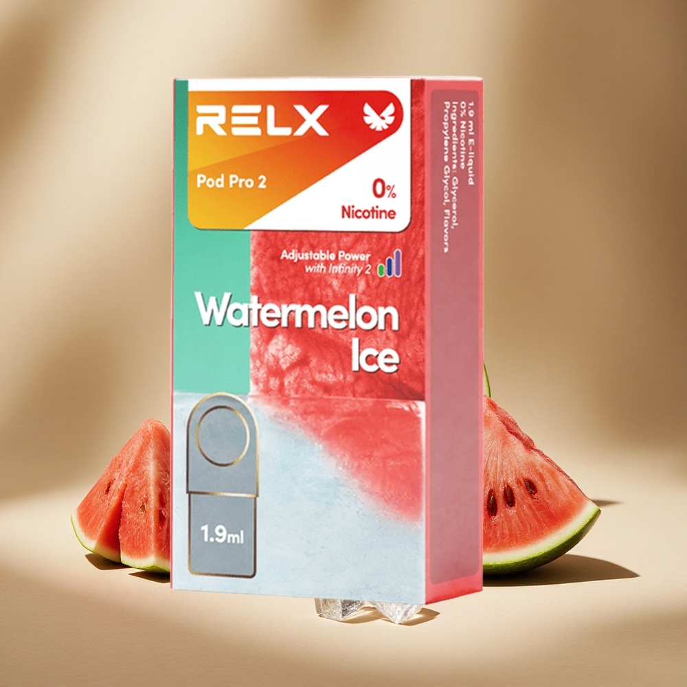 RELX Pod Pro 2 600 Züge Wassermelone Eis 1,9ml Nikotinfrei