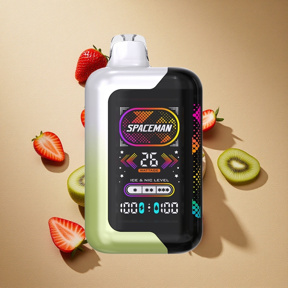 SMOK SPACEMAN SP40000 Einweg-Vape Erdbeere-Kiwi 40000 Züge 20ml e-Liquid