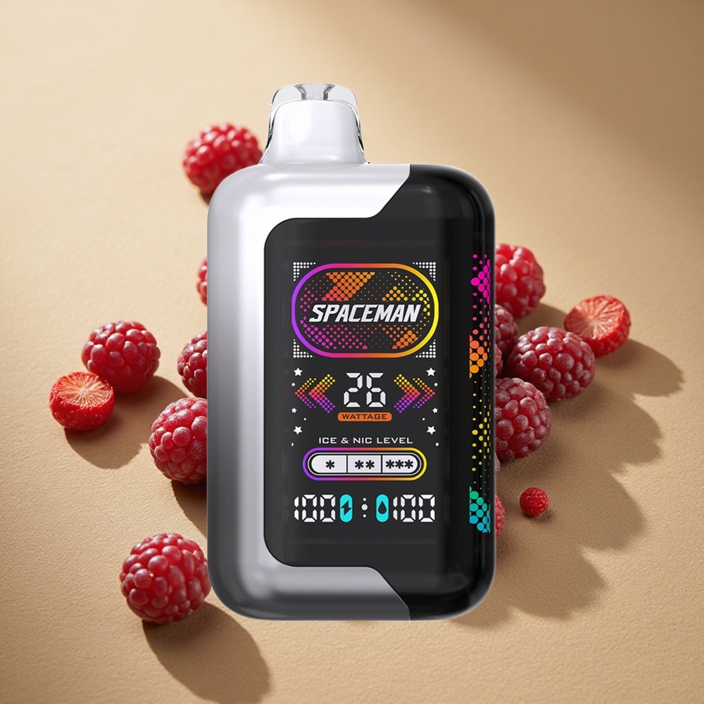 SMOK SPACEMAN SP40000 Wegwerf-Vape Brombeere-Himbeere mit 40000 Züge und 20ml e-Liquid