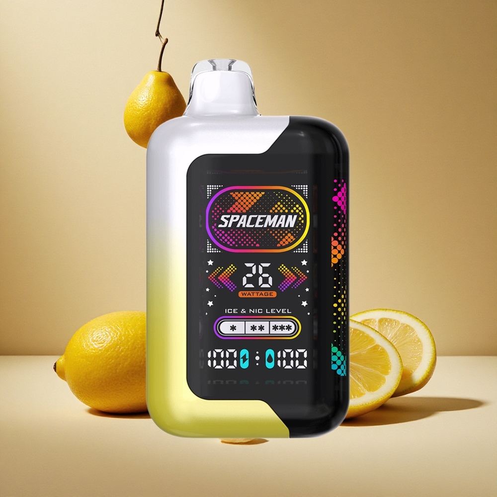 SMOK SPACEMAN SP40000 Wegwerf-Vape Zitrone Pop 20ml e-Liquid 1000mAh Akku