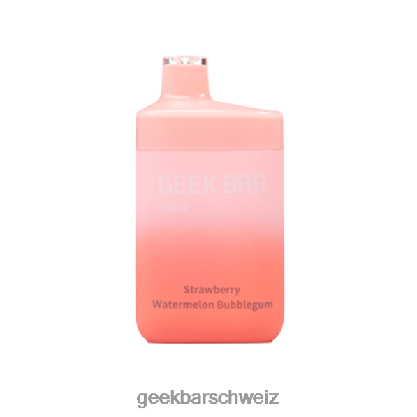 Geek Bar Online Bestellen - Geek Bar b5000 Einwegartikel 4264836 Erdbeer-Wassermelonen-Kaugummi