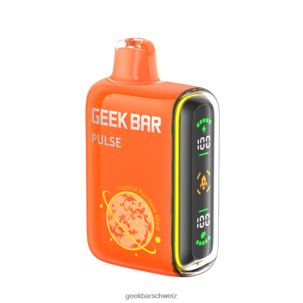 Geek Bar Kit - Geek Bar Pulse 15.000 Einweg-Vaporizer 4264865 tropische Regenbogenexplosion