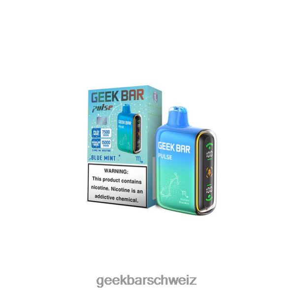 Geek Bar Nikotin - Geek Bar Pulse Einweg 4264810 blaue Minze