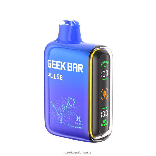 Geek Bar Vape Flavors - Geek Bar Pulse 15.000 Einweg-Vaporizer 4264858 Fische Schwarzkirsche
