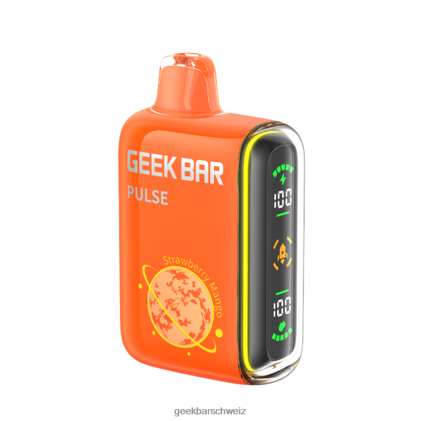 Geek Bar Vape - Geek Bar Pulse 15.000 Einweg-Vaporizer 4264863 Erdbeer-Mango