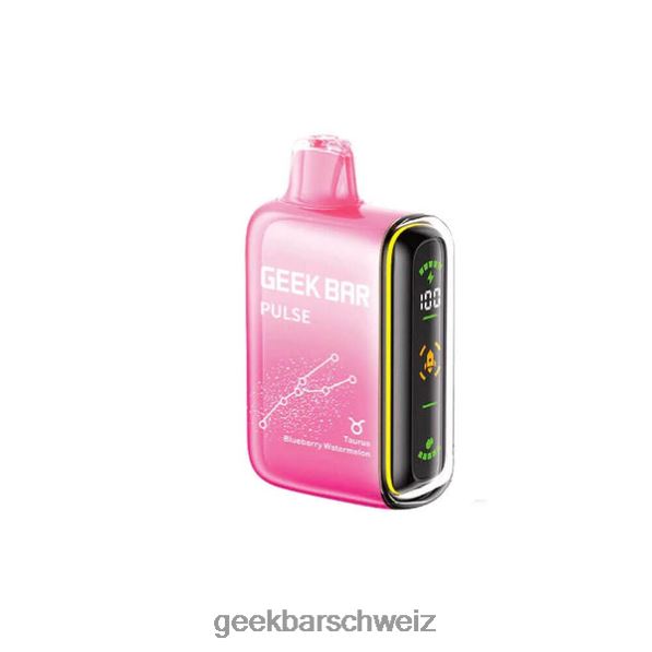Geek Vape Verdampfer - Geek Bar Pulse Einweg 4264817 Blaubeer-Wassermelone